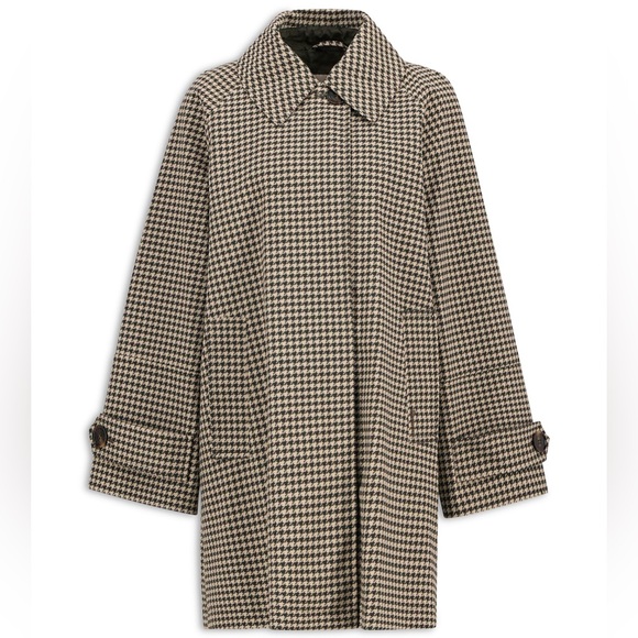 Barbour Kennedy Check Showerproof Jacket in Sage Hound Size 8 - Picture 12 of 12